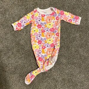 Baby essentials knotted gown